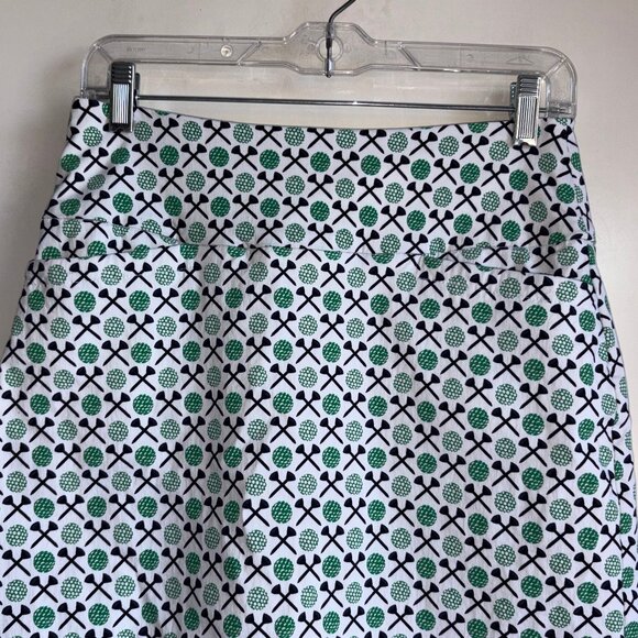 SWING CONTROL Golf Skort Skirt Size 6 Tennis Pickleball Golfball Print ~EUC - Picture 4 of 13